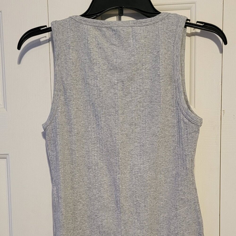 Jockey Rib Tank, Gray, Medium - Picture 3 of 12